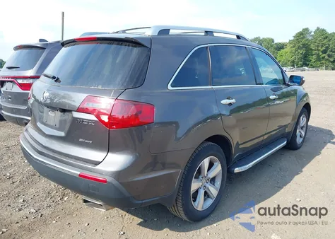 2011 Acura Mdx Technology Package z USA, uszkodzony, nr VIN 2HNYD2H69BH530519